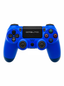 Геймпад беспроводной Bluetooth джойстик для PS4, ПК, Android Орбита OT-PCG12 синий